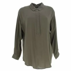 Top 10 ⭐ Tiffosi Chemise Manches Longues Tiffosi Original Vert Ml Blouse L Vert 7-296 ⭐