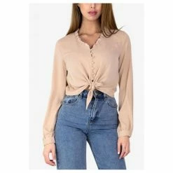 Grosses soldes 🥰 Kebello Chemisier BoutonnéeFemme 👍 -dona-lisa unnamed file 1958