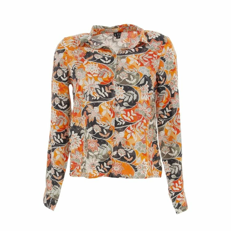 De gros 🎁 Vero Moda Chemise Manches Courtes Vero Moda Vmjade L/s 👚 Shirt Wvn Btq Orange 7-381 🎁 1 De gros 🎁 Vero Moda Chemise Manches Courtes Vero Moda Vmjade L/s 👚 Shirt Wvn Btq Orange 7-381 🎁