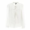 Offres 🤩 Vero Moda Chemise Manches Longues Vero Moda Vmliz L/s 👕 Shirt Wvn Btq Blanc 7-382 👏
