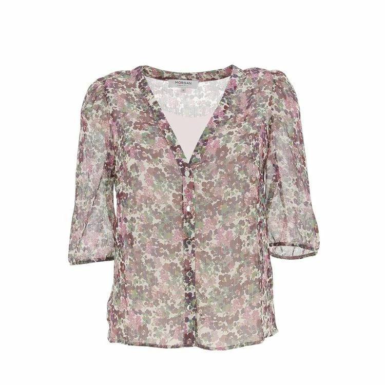 Tout neuf 🌟 MORGAN Chemise Manches Courtes Morgan Cinou Multico 👕 Shirt L Rouge 7-411 ⌛ 1 Tout neuf 🌟 MORGAN Chemise Manches Courtes Morgan Cinou Multico 👕 Shirt L Rouge 7-411 ⌛