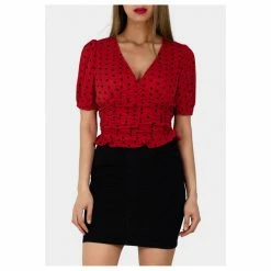 Budget 🛒 Kebello Top à PoisFemme 🎉 -dona-lisa unnamed file 2172