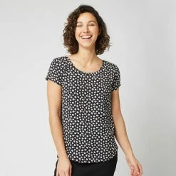 Sortie 🔥 IN EXTENSO Blouse Manches Courtes à Fleurs Femme 🥰