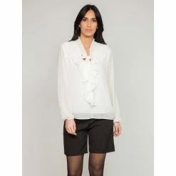 Sortie 💯 Ritchie Blouse Avec Volants Foya 😉