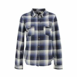Budget 🎉 SUPERDRY Chemise Manches Longues Superdry Vintage Classic Lumberjack Blue L Bleu 7-337 😀