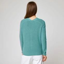 Grosses soldes 🌟 IN EXTENSO Gilet Col V Ajourés Femme 👏 -dona-lisa unnamed file 227