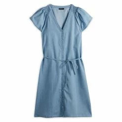 Tout neuf 🔥 IN EXTENSO Robe En Jean Avec Ceinture Femme 🥰 5 Tout neuf 🔥 IN EXTENSO Robe En Jean Avec Ceinture Femme 🥰 -dona-lisa unnamed file 2305