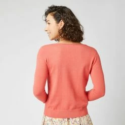 Offres 🔥 IN EXTENSO Pull Col V En Maille Rose Corail Femme 🌟 5 Offres 🔥 IN EXTENSO Pull Col V En Maille Rose Corail Femme 🌟 -dona-lisa unnamed file 231