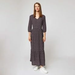 Offres 🔔 IN EXTENSO Robe Longues Manches 3/4 Femme 🛒