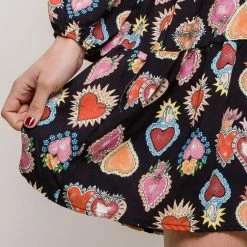 Coupon 🧨 No Name Robe Cache-cœur Noire ⭐ -dona-lisa unnamed file 2376