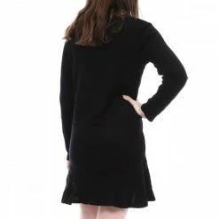 Promo 🔥 SUN VALLEY Robe Noire Femme SunValley DAREEL ❤️ -dona-lisa unnamed file 2379