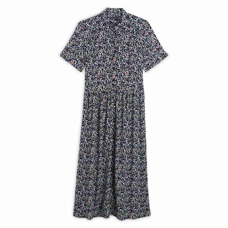 Top 10 🔥 IN EXTENSO Robe Manches Courtes Col Chemise à Fleurs Femme ✨ 1 Top 10 🔥 IN EXTENSO Robe Manches Courtes Col Chemise à Fleurs Femme ✨