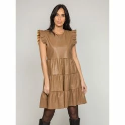 Sortie 🎉 Ritchie Robe Courte Similicuir Iodine 😍