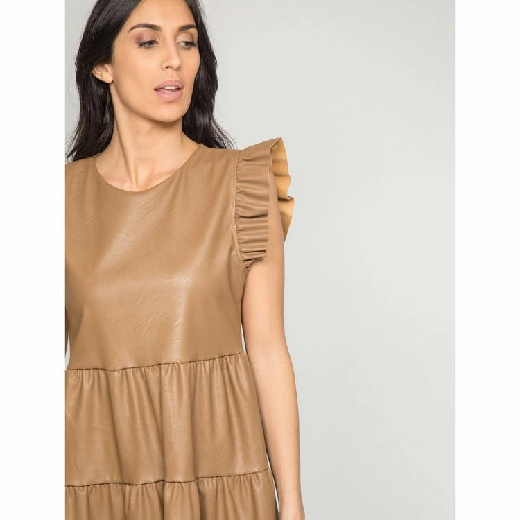 Sortie 🎉 Ritchie Robe Courte Similicuir Iodine 😍 3 Sortie 🎉 Ritchie Robe Courte Similicuir Iodine 😍 – Image 3