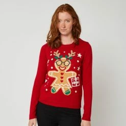 Meilleur prix 🌟 IN EXTENSO Pull De Noël Femme 🎉