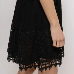 Meilleure vente ✔️ No Name Robe En Dentelle Noire 😍 -dona-lisa unnamed file 2501