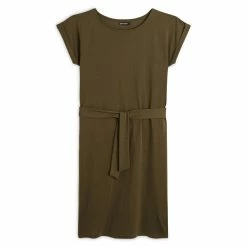 Tout neuf ⭐ IN EXTENSO Robe Manches Courtes En Maille Avec Ceinture Vert Kaki Femme ✔️ 5 Tout neuf ⭐ IN EXTENSO Robe Manches Courtes En Maille Avec Ceinture Vert Kaki Femme ✔️ -dona-lisa unnamed file 2510