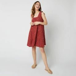 Promo 🎁 IN EXTENSO Robe Manches Courtes Rose Femme ✨