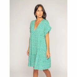 Remise 👍 Ritchie Robe Fluide Motifs Indria 🥰