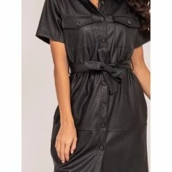 Grosses soldes 🌟 Ritchie Robe Courte Simili Cuir Irrly 🧨 -dona-lisa unnamed file 2767