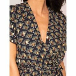 Grosses soldes ❤️ Ritchie Robe Longue Motifs Irabo 🛒 -dona-lisa unnamed file 2773