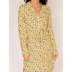 Sortie 😍 Ritchie Robe Chemise Longue Motifs Igirl ✨ -dona-lisa unnamed file 2871