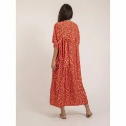 Remise 🔔 Ritchie Robe Longue Motifs Ivry 😍