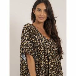 Remise 🔔 Ritchie Robe Longue Motifs Ivry 😍 -dona-lisa unnamed file 2901