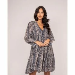 Vente flash ⌛ Ritchie Robe Courte Motifs Itzel 🧨