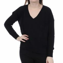 Meilleure affaire 😍 FRENCH CONNECTION Pull Noir Femme French Connection Blixen 🎉
