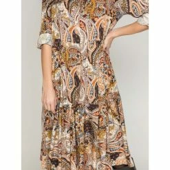 Meilleure affaire 🎁 Ritchie Robe Mi-longue Motifs Iline 😀 -dona-lisa unnamed file 2969