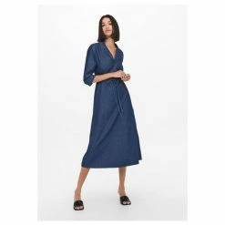 Meilleure vente 🤩 Kebello Robe Longue En 👖 JeansFemme 😉