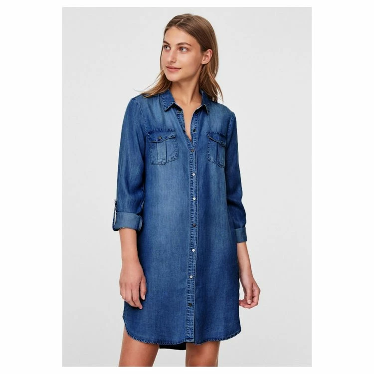 Grosses soldes 😉 Vero Moda Robe Courte En JeanFemme 🌟 1 Grosses soldes 😉 Vero Moda Robe Courte En JeanFemme 🌟
