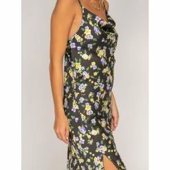 Remise ⭐ Ritchie Robe Midi Motifs Satin Inzou 🔔 -dona-lisa unnamed file 3122