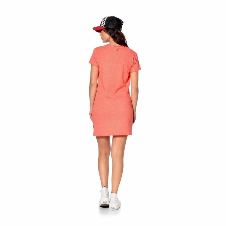 Budget ⭐ VONDUTCH Robe Col V Fendue Sur Côtés Effet Usé Logo Strass Alogo 😉 2 Budget ⭐ VONDUTCH Robe Col V Fendue Sur Côtés Effet Usé Logo Strass Alogo 😉 – Image 2