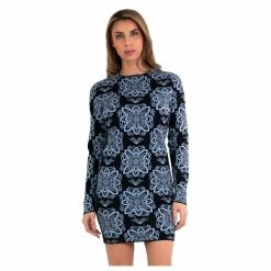 Meilleure vente 👍 Kebello Robe Pull à MotifsFemme ⌛