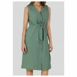 Coupon 👍 Kebello Robe Longue Avec CeintureFemme 🥰 -dona-lisa unnamed file 3230