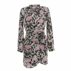 Tout neuf 👍 MORGAN Robe Morgan Rival.f Multico Robe Noir 7-663 ✨