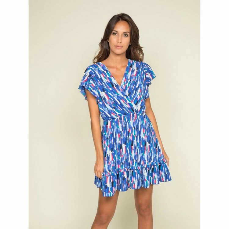 Vente flash 🧨 Ritchie Robe Courte Motifs Ired ⌛ 1 Vente flash 🧨 Ritchie Robe Courte Motifs Ired ⌛