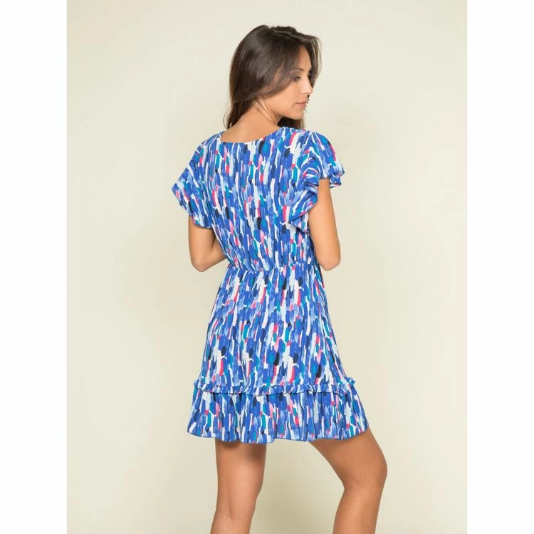 Vente flash 🧨 Ritchie Robe Courte Motifs Ired ⌛ 2 Vente flash 🧨 Ritchie Robe Courte Motifs Ired ⌛ – Image 2