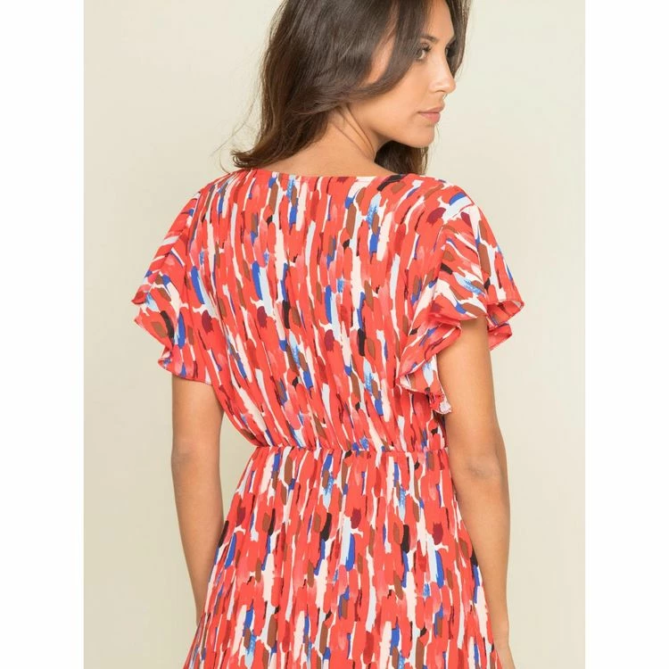 Vente flash 🧨 Ritchie Robe Courte Motifs Ired ⌛ 6 Vente flash 🧨 Ritchie Robe Courte Motifs Ired ⌛ – Image 6