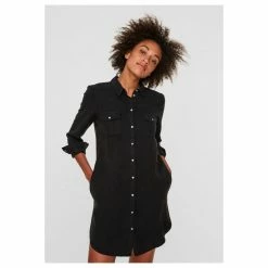 Top 10 ⌛ Vero Moda Robe Courte En JeanFemme ✨ -dona-lisa unnamed file 3512