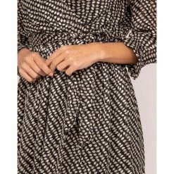 Bon marché 🎉 Ritchie Robe Courte Motifs Iburn 🌟 -dona-lisa unnamed file 3523