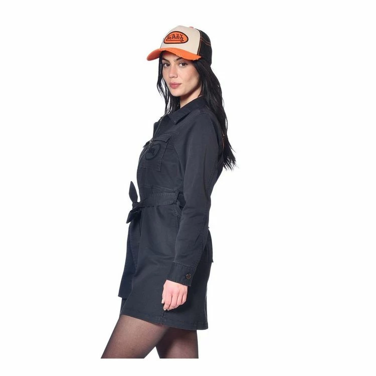 De gros ✔️ VONDUTCH Robe Femme Zippé En Toile Avec Badges Brodés Flap En Coton 🔥 2 De gros ✔️ VONDUTCH Robe Femme Zippé En Toile Avec Badges Brodés Flap En Coton 🔥 – Image 2