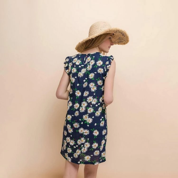 Grosses soldes 😀 No Name Robe Fleurie Marine 🤩 2 Grosses soldes 😀 No Name Robe Fleurie Marine 🤩 – Image 2