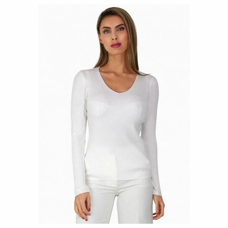 Remise ❤️ Kebello Pull Col VFemme 🤩 2 Remise ❤️ Kebello Pull Col VFemme 🤩 – Image 2