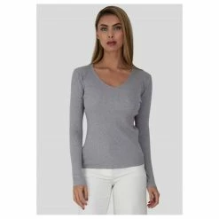 Remise ❤️ Kebello Pull Col VFemme 🤩 10 Remise ❤️ Kebello Pull Col VFemme 🤩 -dona-lisa unnamed file 406