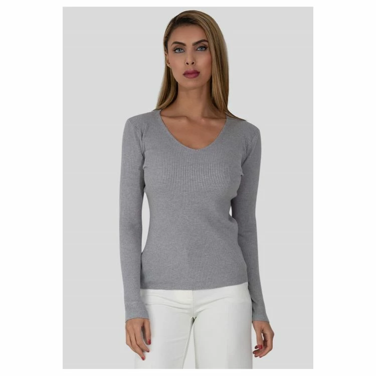 Remise ❤️ Kebello Pull Col VFemme 🤩 5 Remise ❤️ Kebello Pull Col VFemme 🤩 – Image 5