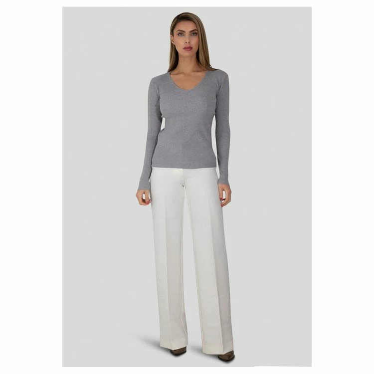 Remise ❤️ Kebello Pull Col VFemme 🤩 6 Remise ❤️ Kebello Pull Col VFemme 🤩 – Image 6