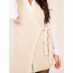 Grosses soldes 🔔 Ritchie Gilet Long Sans Manches Klaire 🛒 -dona-lisa unnamed file 410